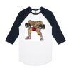 AS Colour - 3/4 Raglan Baseball Sleeve Tee Thumbnail