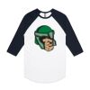 AS Colour - 3/4 Raglan Baseball Sleeve Tee Thumbnail