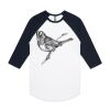 AS Colour - 3/4 Raglan Baseball Sleeve Tee Thumbnail