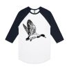 AS Colour - 3/4 Raglan Baseball Sleeve Tee Thumbnail