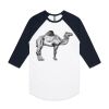 AS Colour - 3/4 Raglan Baseball Sleeve Tee Thumbnail