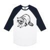 AS Colour - 3/4 Raglan Baseball Sleeve Tee Thumbnail