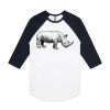AS Colour - 3/4 Raglan Baseball Sleeve Tee Thumbnail
