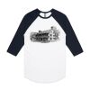 AS Colour - 3/4 Raglan Baseball Sleeve Tee Thumbnail