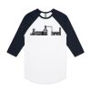 AS Colour - 3/4 Raglan Baseball Sleeve Tee Thumbnail