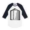 AS Colour - 3/4 Raglan Baseball Sleeve Tee Thumbnail