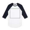 AS Colour - 3/4 Raglan Baseball Sleeve Tee Thumbnail