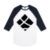AS Colour - 3/4 Raglan Baseball Sleeve Tee Thumbnail