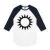 AS Colour - 3/4 Raglan Baseball Sleeve Tee Thumbnail