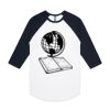 AS Colour - 3/4 Raglan Baseball Sleeve Tee Thumbnail
