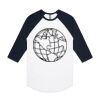AS Colour - 3/4 Raglan Baseball Sleeve Tee Thumbnail