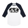 AS Colour - 3/4 Raglan Baseball Sleeve Tee Thumbnail