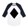AS Colour - 3/4 Raglan Baseball Sleeve Tee Thumbnail