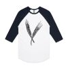 AS Colour - 3/4 Raglan Baseball Sleeve Tee Thumbnail