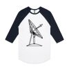 AS Colour - 3/4 Raglan Baseball Sleeve Tee Thumbnail