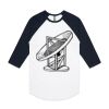 AS Colour - 3/4 Raglan Baseball Sleeve Tee Thumbnail