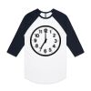 AS Colour - 3/4 Raglan Baseball Sleeve Tee Thumbnail