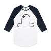AS Colour - 3/4 Raglan Baseball Sleeve Tee Thumbnail