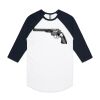 AS Colour - 3/4 Raglan Baseball Sleeve Tee Thumbnail