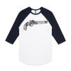 AS Colour - 3/4 Raglan Baseball Sleeve Tee Thumbnail