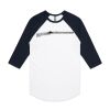 AS Colour - 3/4 Raglan Baseball Sleeve Tee Thumbnail