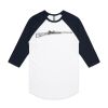 AS Colour - 3/4 Raglan Baseball Sleeve Tee Thumbnail