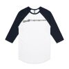AS Colour - 3/4 Raglan Baseball Sleeve Tee Thumbnail