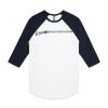 AS Colour - 3/4 Raglan Baseball Sleeve Tee Thumbnail