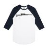 AS Colour - 3/4 Raglan Baseball Sleeve Tee Thumbnail