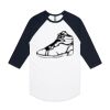 AS Colour - 3/4 Raglan Baseball Sleeve Tee Thumbnail