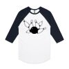 AS Colour - 3/4 Raglan Baseball Sleeve Tee Thumbnail
