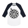 AS Colour - 3/4 Raglan Baseball Sleeve Tee Thumbnail