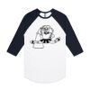 AS Colour - 3/4 Raglan Baseball Sleeve Tee Thumbnail