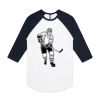 AS Colour - 3/4 Raglan Baseball Sleeve Tee Thumbnail