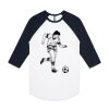 AS Colour - 3/4 Raglan Baseball Sleeve Tee Thumbnail