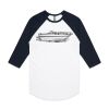 AS Colour - 3/4 Raglan Baseball Sleeve Tee Thumbnail