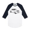 AS Colour - 3/4 Raglan Baseball Sleeve Tee Thumbnail