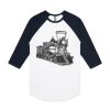 AS Colour - 3/4 Raglan Baseball Sleeve Tee Thumbnail