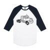 AS Colour - 3/4 Raglan Baseball Sleeve Tee Thumbnail