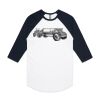AS Colour - 3/4 Raglan Baseball Sleeve Tee Thumbnail