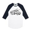 AS Colour - 3/4 Raglan Baseball Sleeve Tee Thumbnail