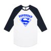 AS Colour - 3/4 Raglan Baseball Sleeve Tee Thumbnail