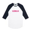 AS Colour - 3/4 Raglan Baseball Sleeve Tee Thumbnail