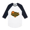 AS Colour - 3/4 Raglan Baseball Sleeve Tee Thumbnail