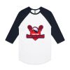 AS Colour - 3/4 Raglan Baseball Sleeve Tee Thumbnail