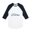 AS Colour - 3/4 Raglan Baseball Sleeve Tee Thumbnail