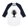 AS Colour - 3/4 Raglan Baseball Sleeve Tee Thumbnail