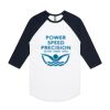 AS Colour - 3/4 Raglan Baseball Sleeve Tee Thumbnail